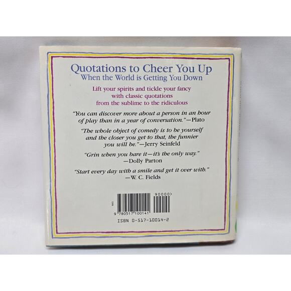 Quotations to Cheer You Up When the World is Getting You Down Allen Klein Book - Picture 8 of 9